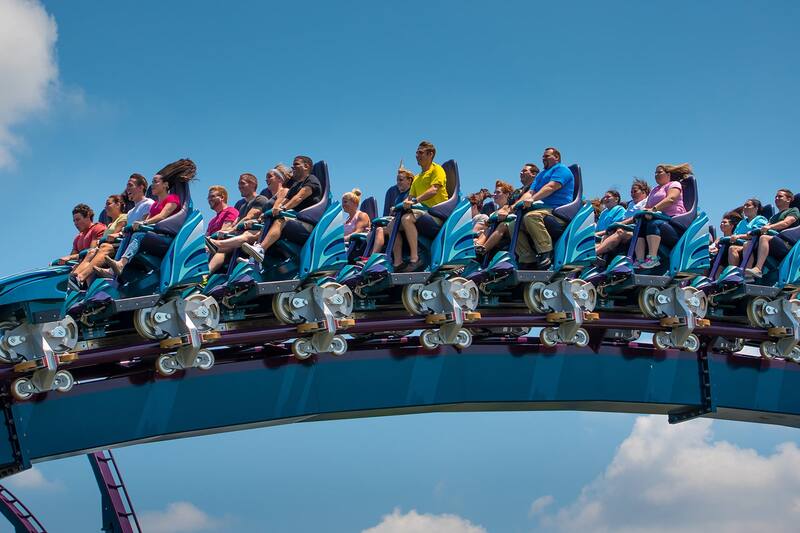 Mako Roller Coaster At Seaworld Orlando The Fastest And Longest Roller Coaster In Orlando Go Guides