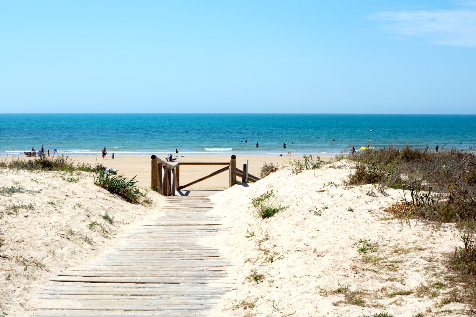 Sanlucar de barrameda beaches in north