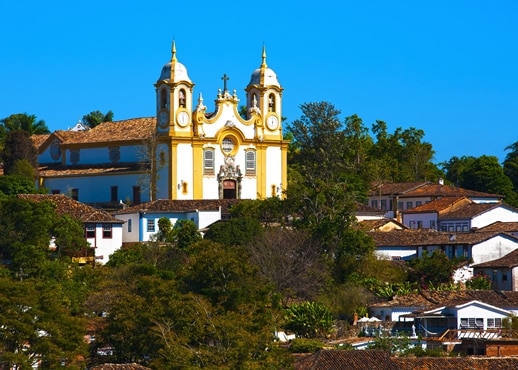 Tiradentes, Brazilië