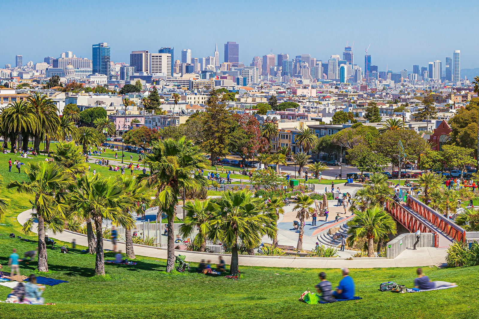 Mission Dolores Park In San Francisco Escape The Crowds Without Leaving The City Go Guides