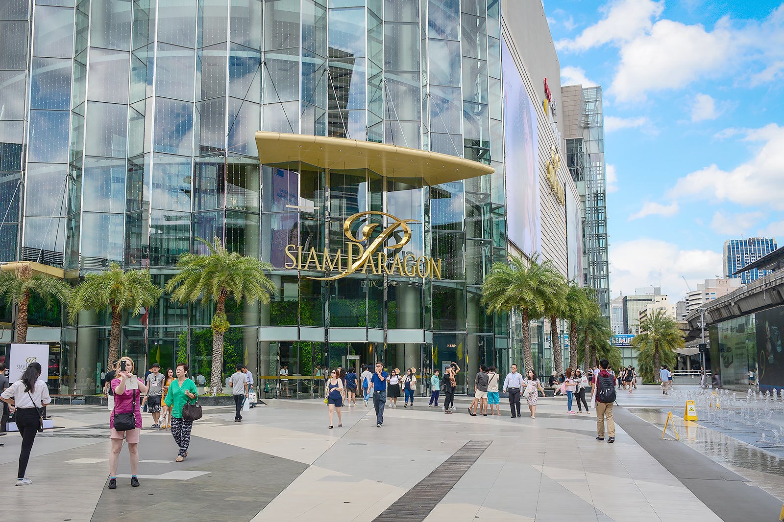 Louis Vuitton Store in Siam Paragon Mall in Bangkok, Thailand