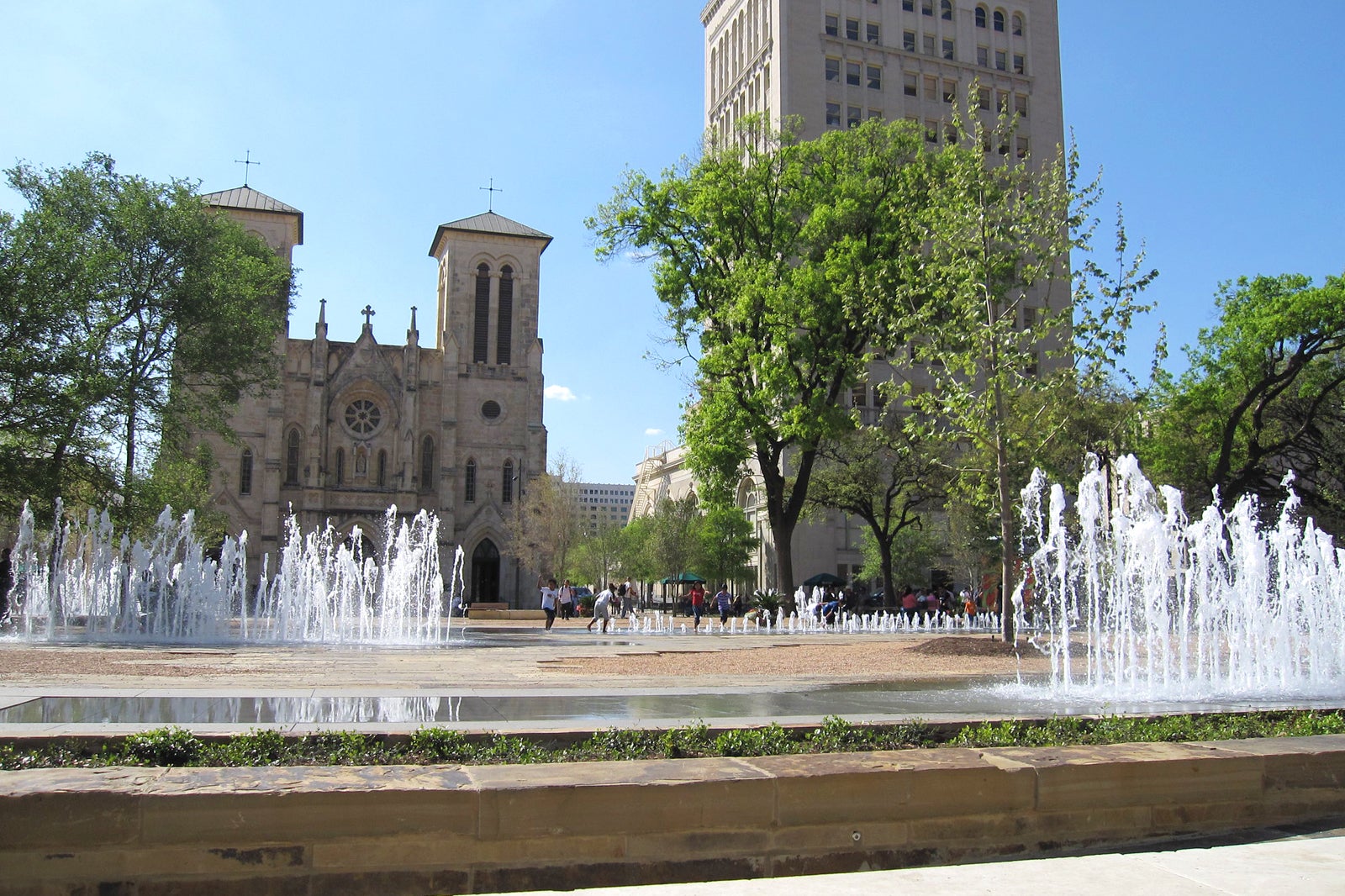 Main Plaza in San Antonio A Public Square in San Antonio and Home to