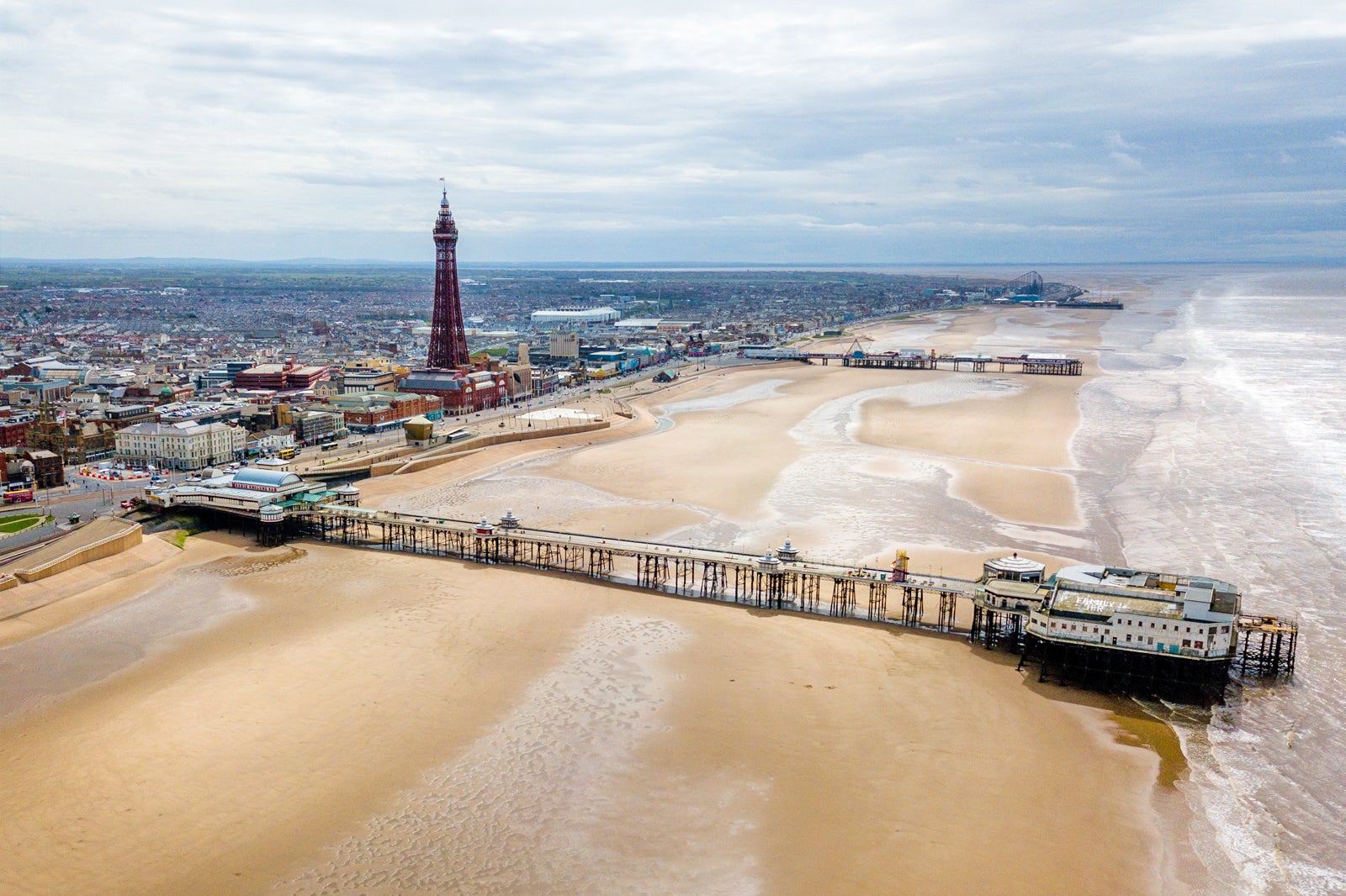 Blackpools Piers Iconic Seaside Attractions For Fun Games And