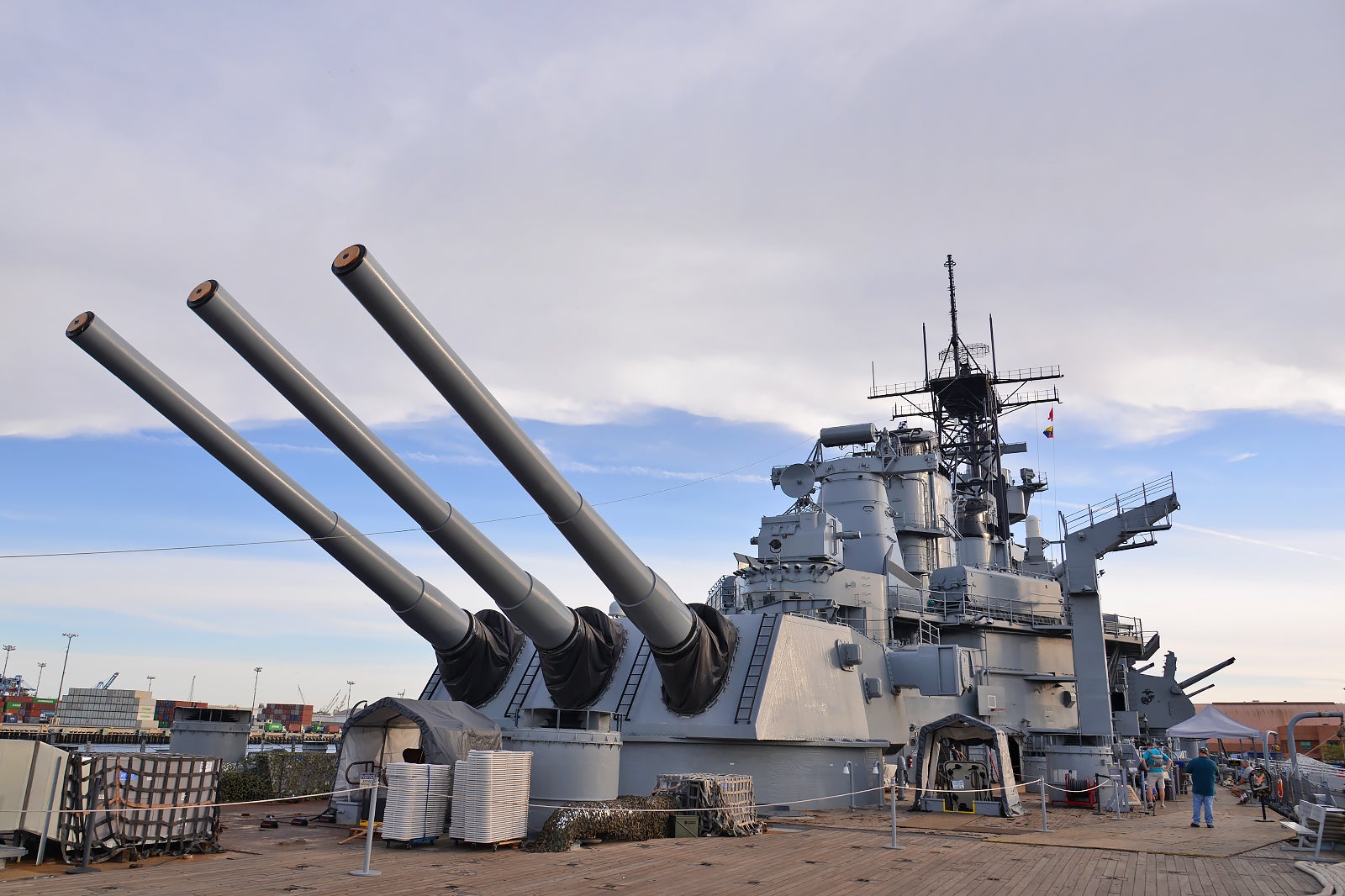 Battleship USS Iowa Museum of Los Angeles