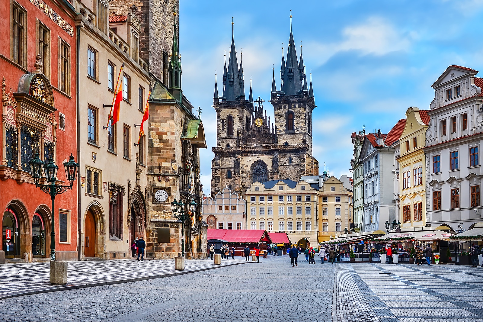 prague tourist walk