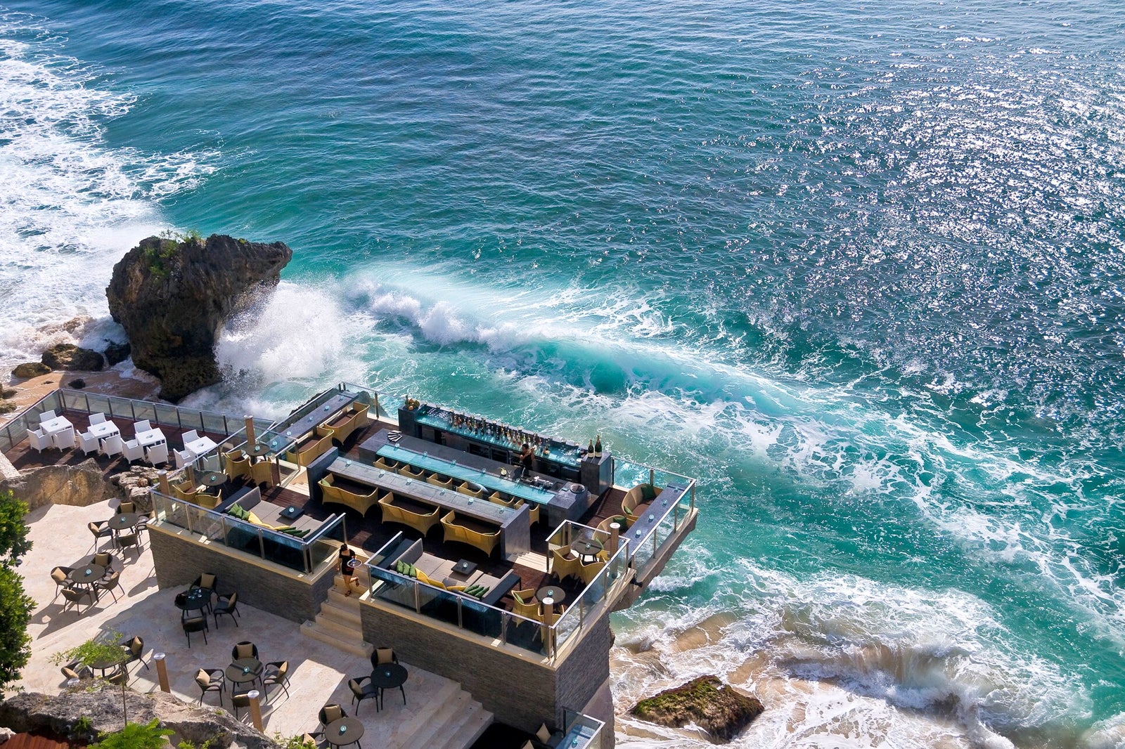 Rock Bar Bali At Ayana Resort And Spa Amazing Sunset Chill Outs In Bali