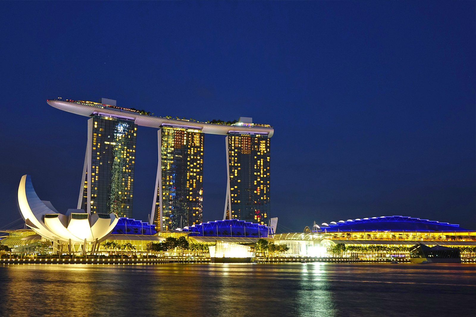 Singapore's Marina Bay Sands casino, owned by US billionaire