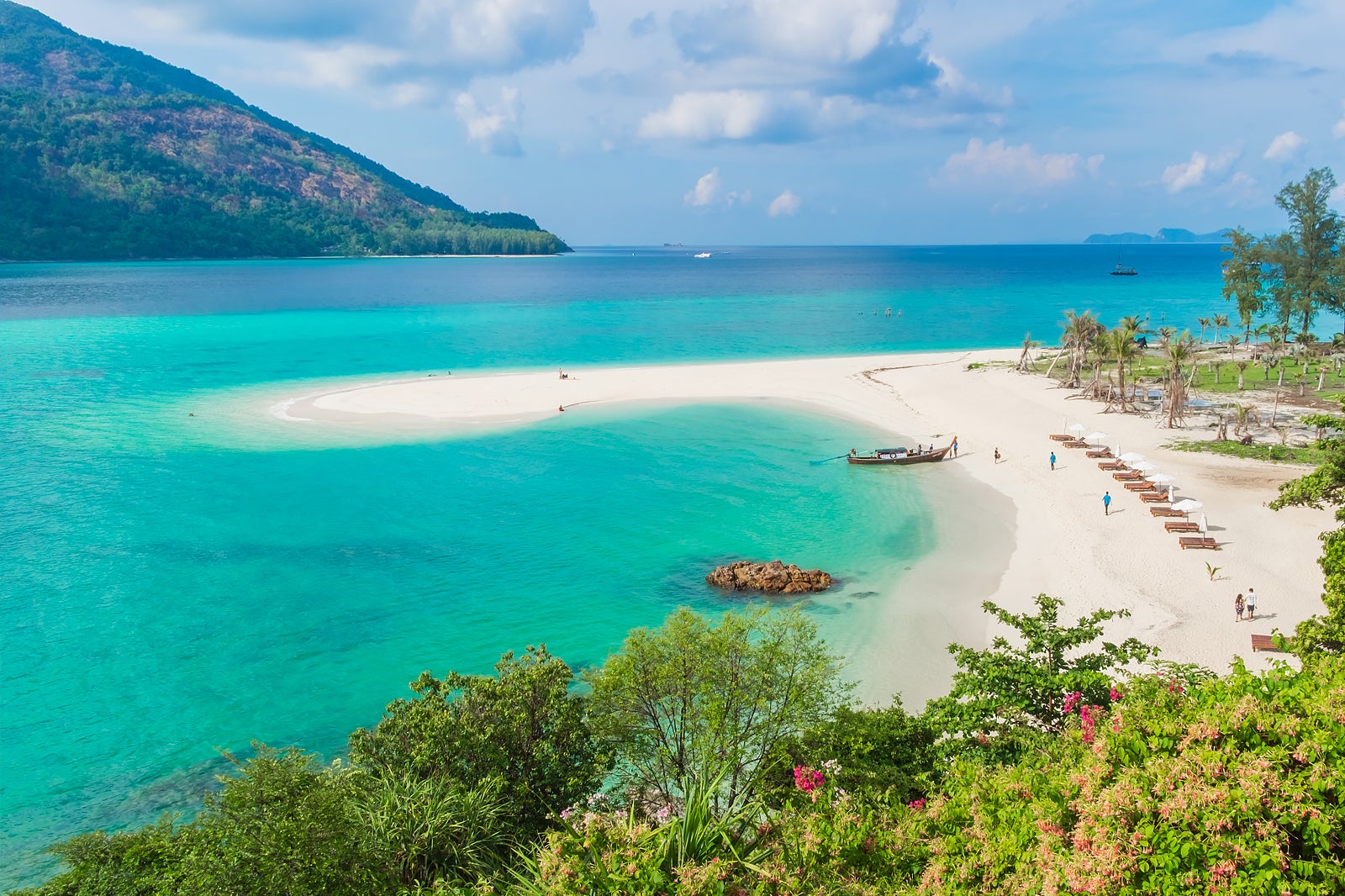 thai beach travellers