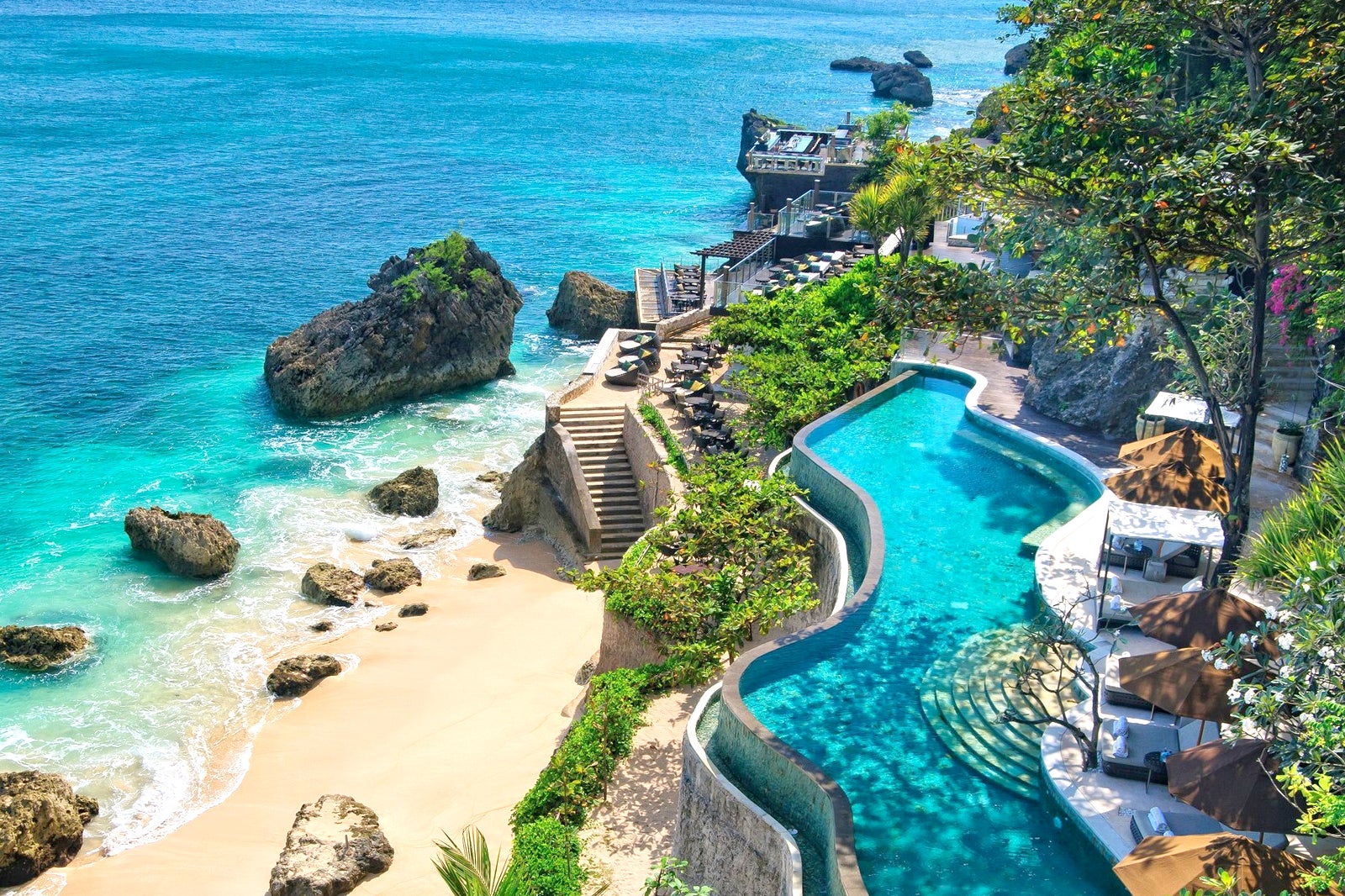 Rock Bar Bali At Ayana Resort And Spa Amazing Sunset Chill Outs In Bali Go Guides