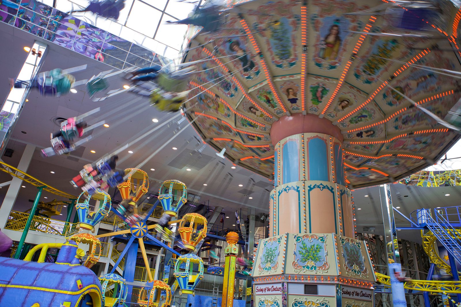 Galaxyland in West Edmonton Mall- Galaxy Orbiter