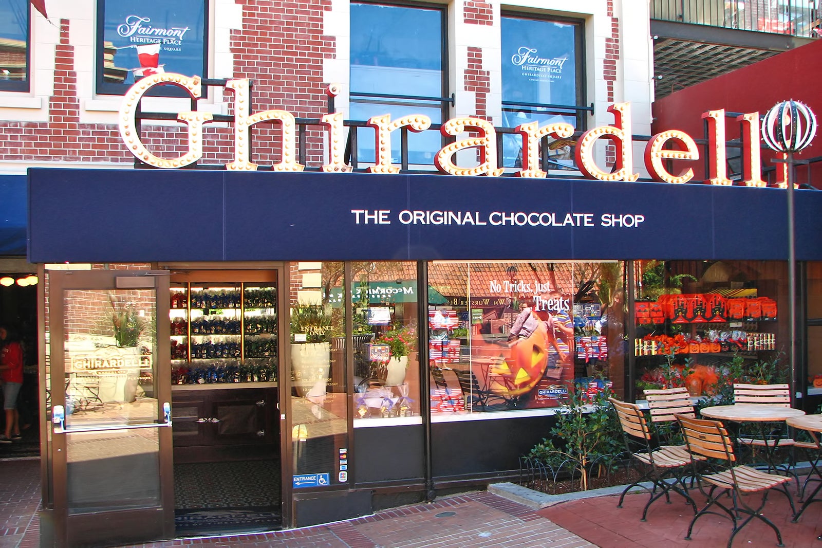 Ghirardelli Chocolate Marketplace in San Francisco Enjoy a Delicious