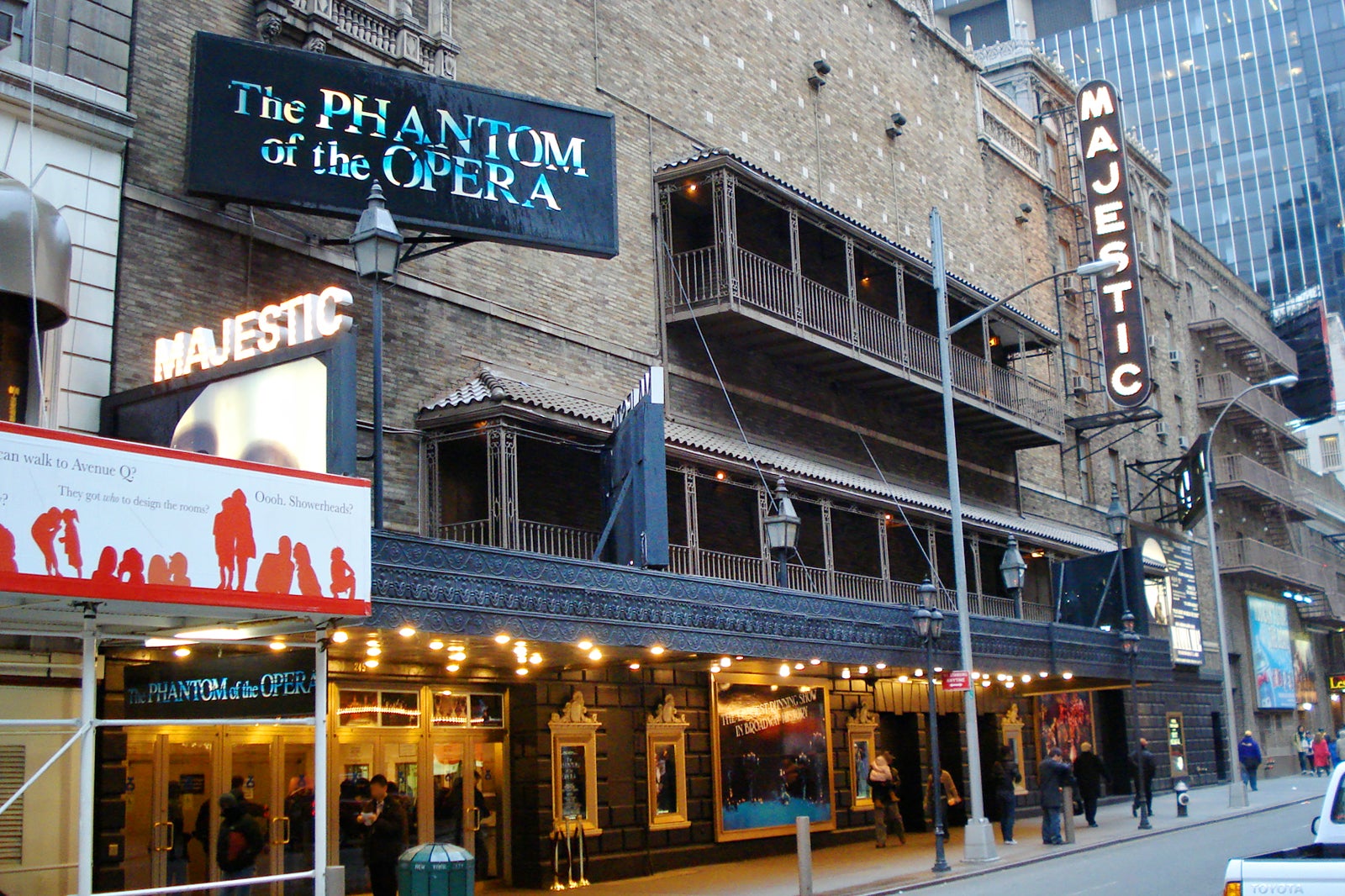 Phantom of the Opera Marquee at The Majestic Theatre, 245 W. 44th