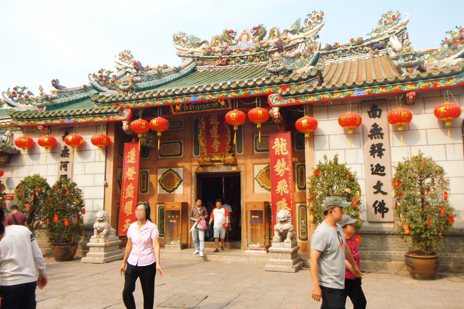 Chinese new best sale year temple