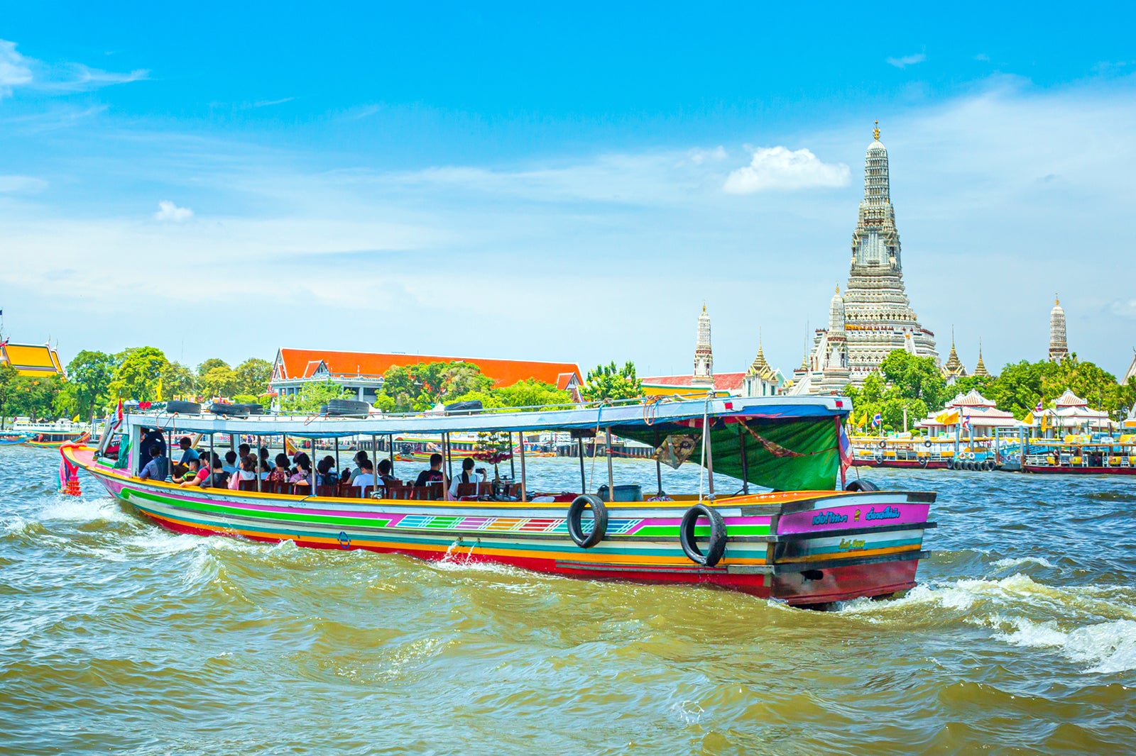 chao phraya river cruise stops