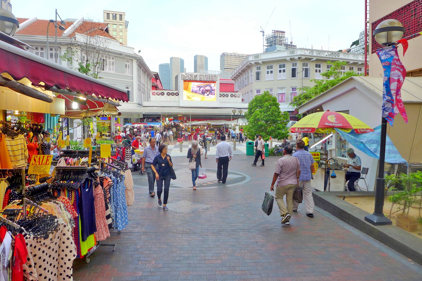 What is Bugis known for in Singapore?