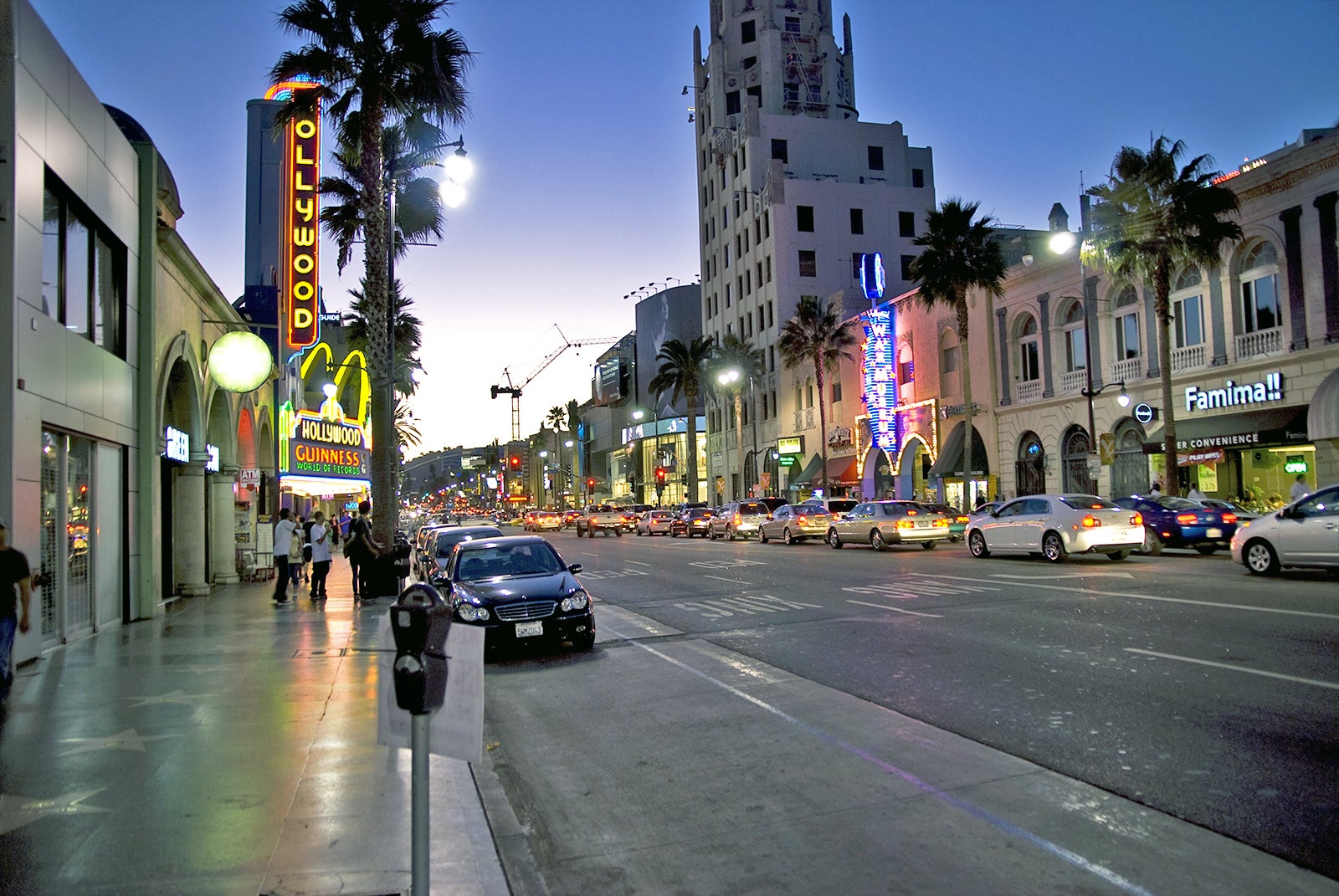 Hollywood Boulevard in Los Angeles - The City's Most Glamorous