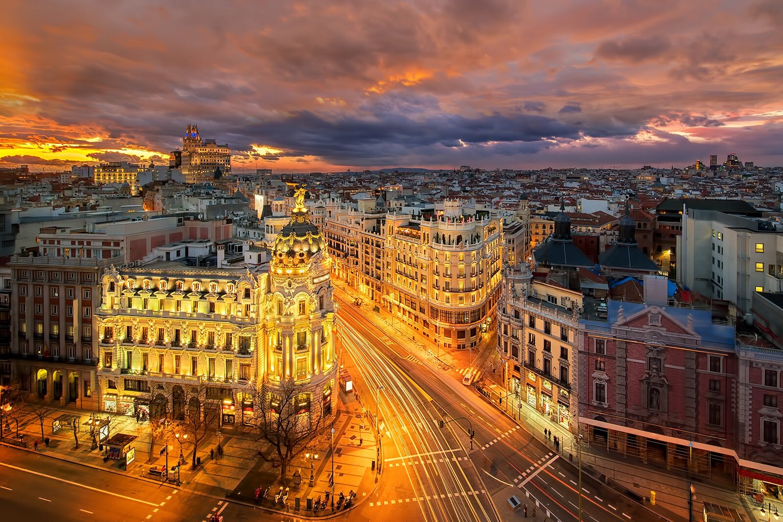 Calle Gran V a In Madrid Explore Shop And Dine Along One Of Madrid s 