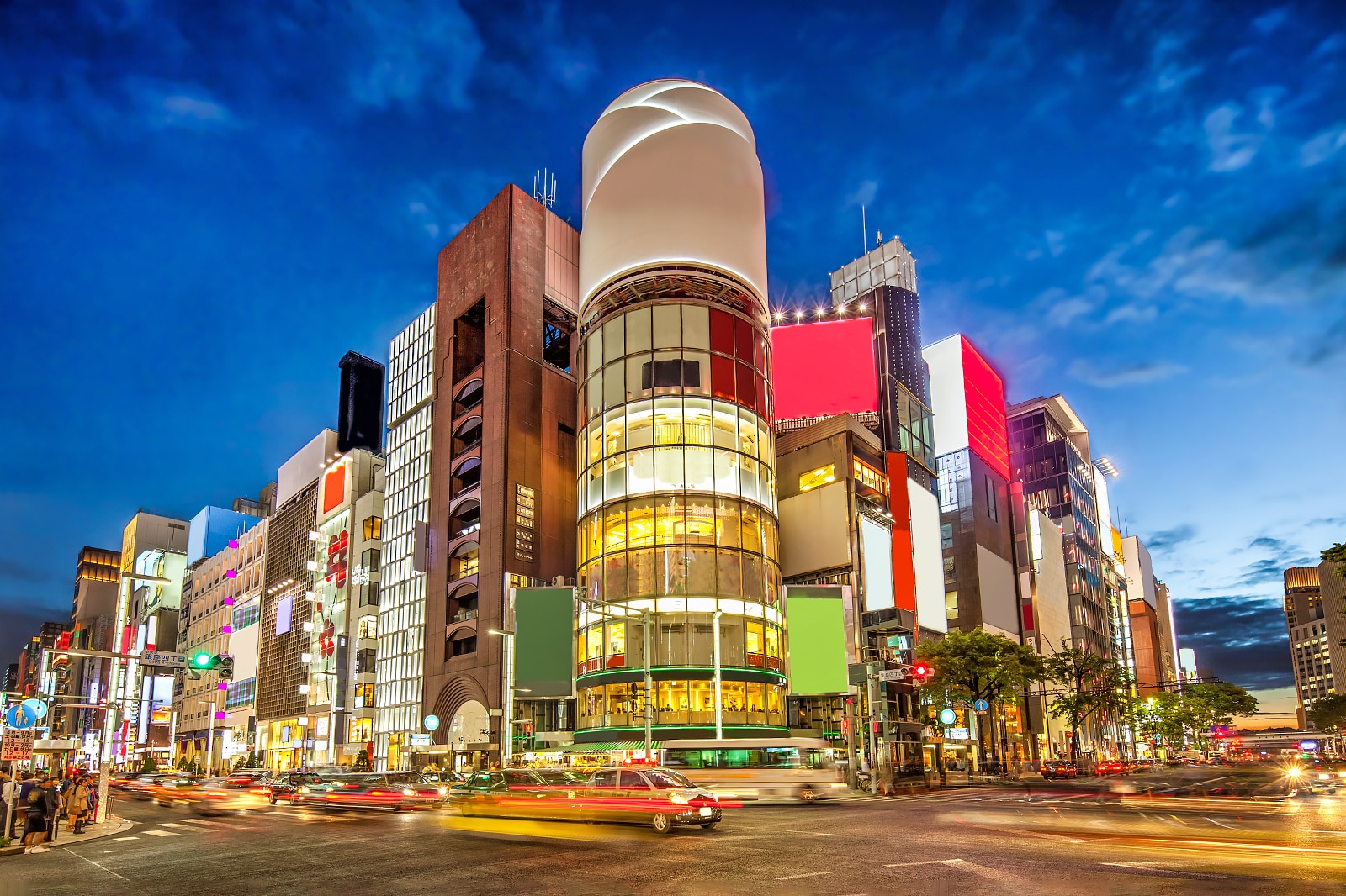 The logo of Tiffany & Co. is seen in Shinjuku Ward, Tokyo on May 5