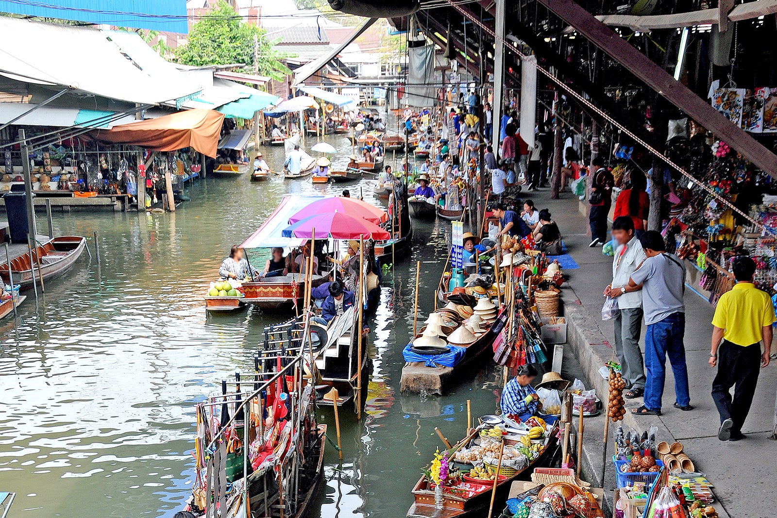 bangkok canal tour floating market