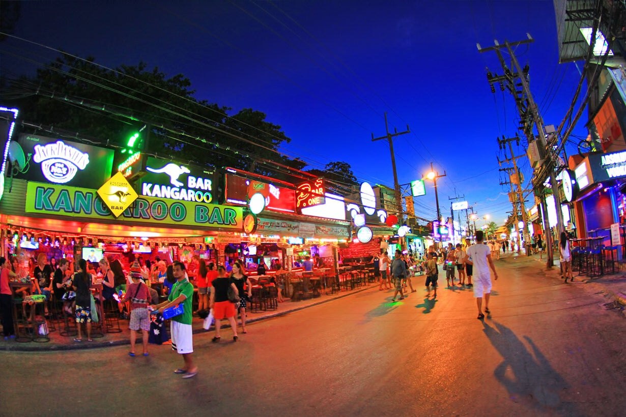 Bangla Road Bangla Walking Street In Patong Beach Chang Thai Tour And 