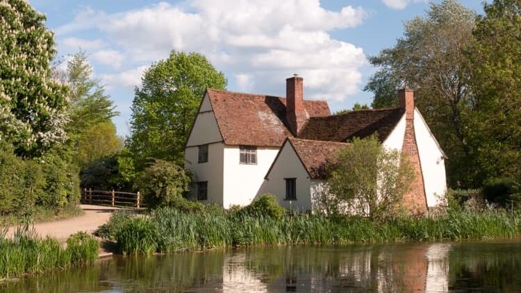 郊外の宿泊施設