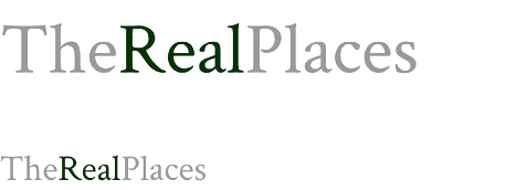 Go to the The Real Places home page